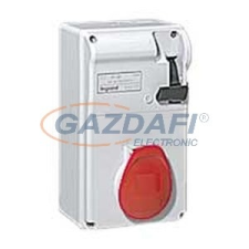 LEGRAND 056605 P17 Tempra Dafrkr-163k06 m 400V IP44 reteszelt aljzat villanyszerelés