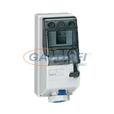 LEGRAND 056661 P17 Tempra Dafrsr-162k06 m 230V IP66 reteszelt aljzat villanyszerelés