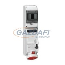 LEGRAND 057299 P17 Tempra Dafrsr-634k06 m 400V IP66 reteszelt aljzat villanyszerelés