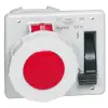 LEGRAND 057322 P17 Tempra Pro Dafbe164k06T 400V IP67 beépíthető csatlakozóaljzat reteszelő kapcsolóval
