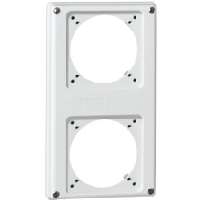LEGRAND 057713 P17 Tempra kompakt előlap 2 férőhelyes, 16A villanyszerelés