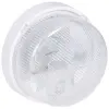 LEGRAND 060458 Kerek hajólámpa, IP 44, IK07, polikarbonát búra, B22, 100W izzókhoz vagy 15W kom. Fénycsövekhez