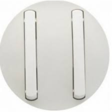 LEGRAND 065002 Céliane burkolat fehér, dupla keskeny billentyűvel villanyszerelés