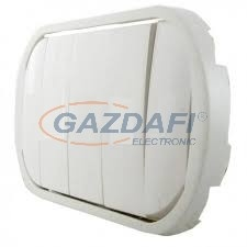 LEGRAND 068011 Céliane 5-ös billentyű, fehér villanyszerelés