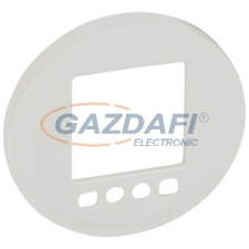 LEGRAND 068038 Céliane burkolat programozható időzítő kapcsolóhoz, fehér villanyszerelés