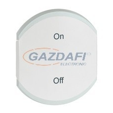 LEGRAND 068188 Céliane My Home ON/OFF burkolat, 2 mod, fehér villanyszerelés