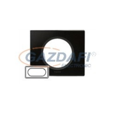 LEGRAND 069305 Céliane 4/5 modulos keret, feketeüveg villanyszerelés