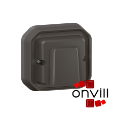 LEGRAND 069899L, Plexo 55 süllyesztett kábelkivezető sorkapoccsal 20 A, összeszerelt, antracit villanyszerelés