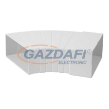 LEGRAND 075817 Állítható külső könyök: 80–120° szürke 130×50 mm kábelcsatornához villanyszerelés