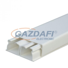 LEGRAND 075829 DLP S kábelcsatorna fedél 80x50 mm kábelcsatornákhoz, szürke villanyszerelés