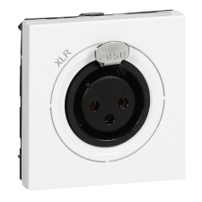 LEGRAND 078755 Program Mosaic Neutrik 2m fehér bemenet csatlakozó aljzat (078755) villanyszerelés