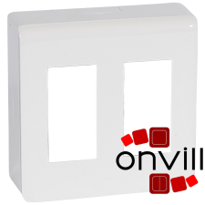 LEGRAND 078886L, Program Mosaic Keret 2X4 Modulos, Fehér villanyszerelés