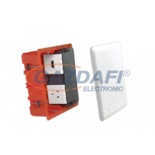 LEGRAND 080193 Batibox süllyesztődoboz multimédiás, 1x5m, 142x142 villanyszerelés