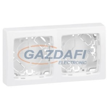 LEGRAND 086092 Oteo falon kívüli kettős keret fehér villanyszerelés