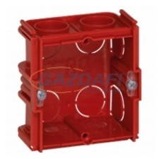 LEGRAND 089249 4/5 modul kettes doboz függőleges/vízszintes használatra, téglafalba villanyszerelés