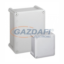 LEGRAND 155x110x74 IP66 műanyag ipari doboz szürke fedéllel villanyszerelés