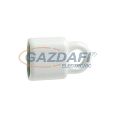 LEGRAND 2P csatlakozóaljzat 2,5A, fehér műanyag villanyszerelés