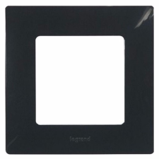 LEGRAND 397051 Niloé onyx fekete egyes keret villanyszerelés