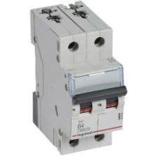 LEGRAND 403382 TX3 Kismegszakító. 2P, 4A, B karakterisztika, 6kA (403382) villanyszerelés