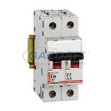 LEGRAND 403383 TX3 kismegszakító 2P B6 6000A/6kA BIC villanyszerelés