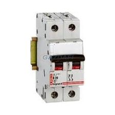 LEGRAND 403388 TX3 kismegszakító 2P B20 6000A/6kA BIC villanyszerelés
