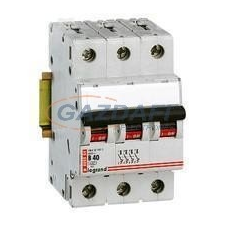 LEGRAND 403398 TX3 kismegszakító 3P B6 6000A/6kA BIC villanyszerelés