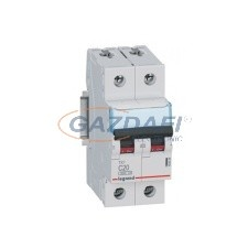 LEGRAND 403526 TX3 kismegszakító 2P C10 6000A/6kA BIC villanyszerelés