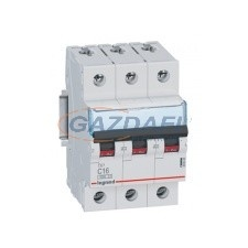 LEGRAND 403541 TX3 kismegszakító 3P C6 6000A/6kA BIC villanyszerelés