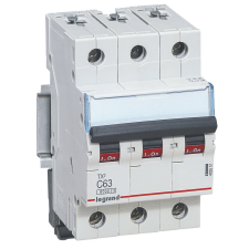 LEGRAND 403551 TX3 Kismegszakító. 3P, 63A, C karakterisztika, 6kA villanyszerelés