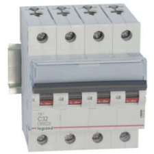 LEGRAND 403565 TX3 Kismegszakító. 4P, 32A, C karakterisztika, 6kA (403565) villanyszerelés
