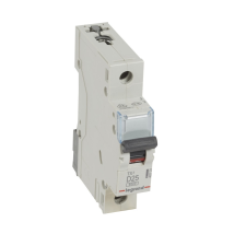 LEGRAND 403723 TX3 Kismegszakító. 1P, 25A, D karakterisztika, 6kA villanyszerelés