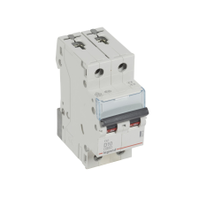 LEGRAND 403736 TX3 Kismegszakító. 2P, 10A, D karakterisztika, 6kA villanyszerelés