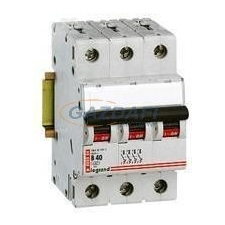 LEGRAND 403759 TX3 kismegszakító 3P D40 6000A/6kA BIC villanyszerelés