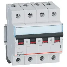 LEGRAND 403762 TX3 kismegszakító 4P D0,3 6000A/6kA BIC villanyszerelés