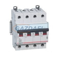 LEGRAND 403764 TX3 kismegszakító 4P D1 6000A/6kA BIC villanyszerelés