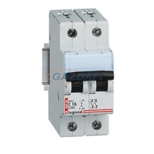 LEGRAND 404106 TX3 kismegszakító 2P B2 10000A/10kA BIC villanyszerelés