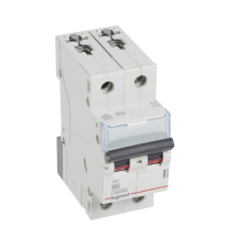 LEGRAND 404109 TX3 Kismegszakító. 2P, 6A, B karakterisztika, 10kA villanyszerelés