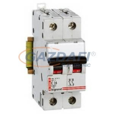 LEGRAND 404210 TX3 kismegszakító 2P C50 10000A/10kA BIC villanyszerelés