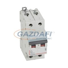 LEGRAND 407503 DX3 kismegszakító 2P B2 6000A/10kA villanyszerelés