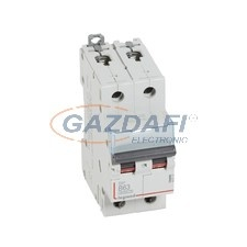 LEGRAND 407515 DX3 kismegszakító 2P B63 6000A/10kA villanyszerelés