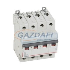 LEGRAND 407619 DX3 kismegszakító 4P B3 6000A/10kA villanyszerelés