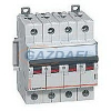 LEGRAND 407623 DX3 kismegszakító 4P B13 6000A/10kA