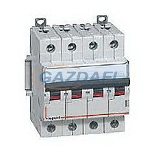 LEGRAND 407623 DX3 kismegszakító 4P B13 6000A/10kA villanyszerelés