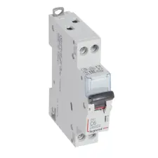 LEGRAND 407738 DX3 kismegszakító 1P+N C6 6000A/10kA villanyszerelés