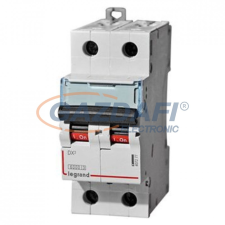 LEGRAND 407806 DX3 kismegszakító 2P C63 6000A/10kA villanyszerelés