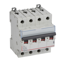 LEGRAND 407927 DX3 Kismegszakító. 4P, 13A, C karakterisztika, 6kA villanyszerelés