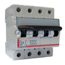 LEGRAND 407930 DX3 kismegszakító 4P C25 6000A/10kA villanyszerelés