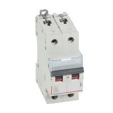 LEGRAND 408024 DX3 kismegszakító 2P D2 6000A/10kA villanyszerelés