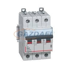 LEGRAND 408083 DX3 kismegszakító 3P D3 6000A/10kA villanyszerelés