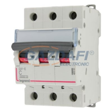 LEGRAND 408094 DX3 kismegszakító 3P D50 6000A/10kA villanyszerelés